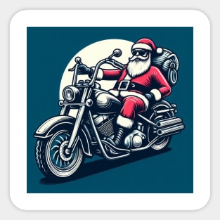 Santa’s Midnight Ride Sticker